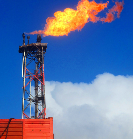 Natural-gas-output