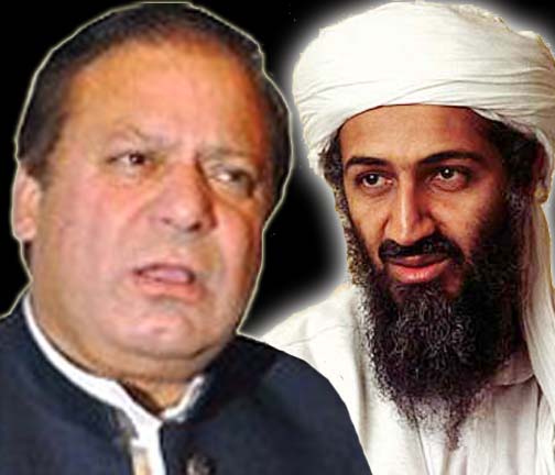 bin laden no turban bin laden no turban. Nawaz Sharif, Osama in Laden