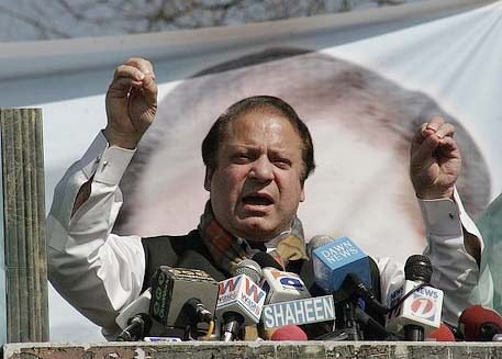 PML-N chief Nawaz Sharif