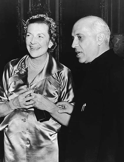 Edwina Mountbatten, Jawaharlal Nehru