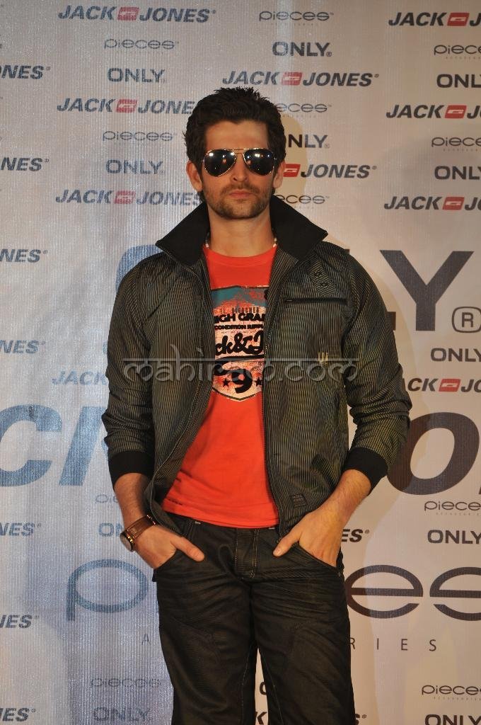 Neil Nitin walks the ramp in prison wear, handcuffs