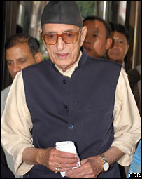 Nepal Prime Minister Girija Prasad Koirala