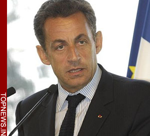 French President Nicolas Sarkozy