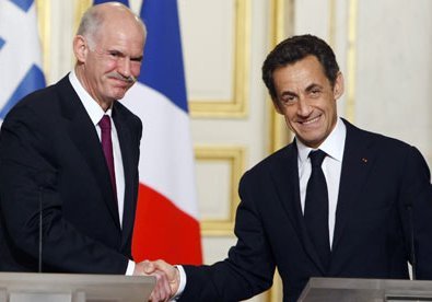 Nicolas-Sarkozy-George-Papandreou