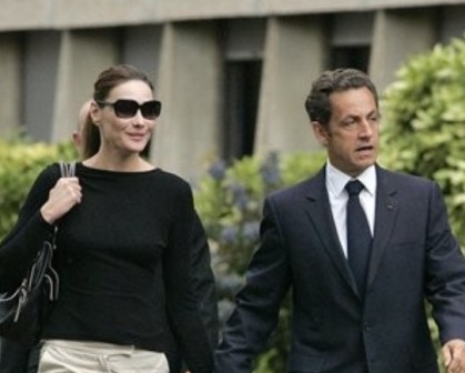 nicolas sarkozy wife. President Nicolas Sarkozy