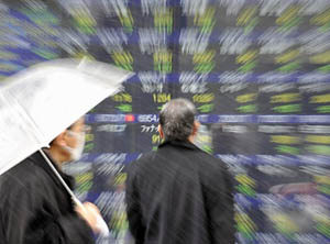 Nikkei rises nearly 8 per cent after Wall Street rally