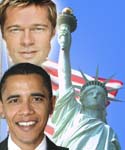 Barack Obama & Brad Pitt