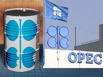 OPEC oil price eases to 43.69 dollars
