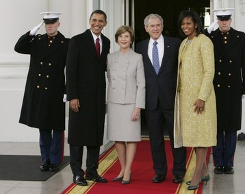 Barack Obama, George W. Bush