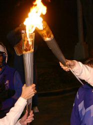 Olympic Tourch in Paris