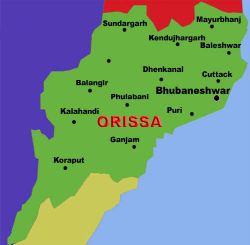 Maoists loot construction material in Orissa