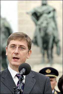 Hungarian Prime Minister Ferenc Gyurcsany
