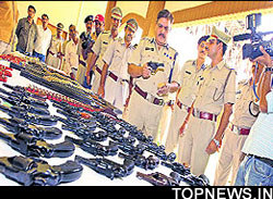Huge cache of arms seized in Panchkula