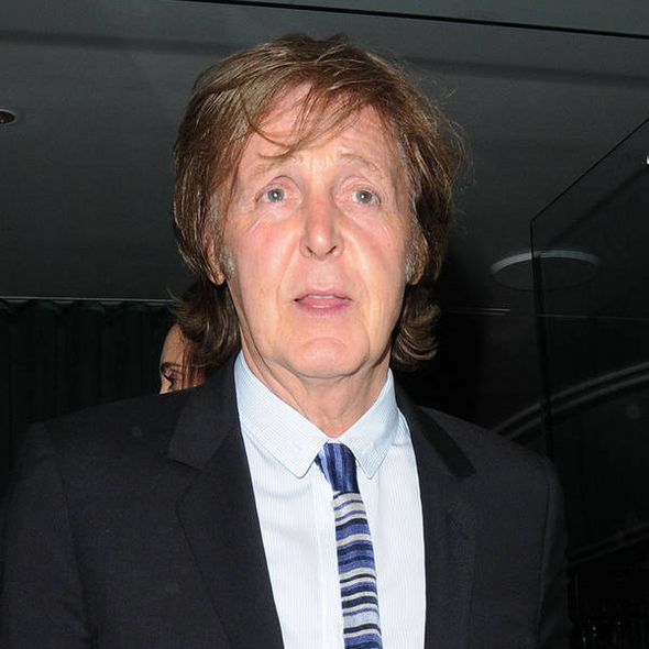 Beatles legend Paul McCartney