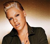 Pink dons alligator costume for PETA ad