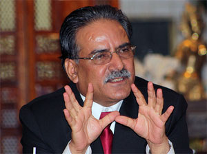 Prachanda meets envoys, foreign donors