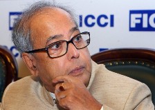 Foreign Minister Pranab Mukherjee 