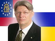 President Valdis Zatlers meet Georgia and Ukraine