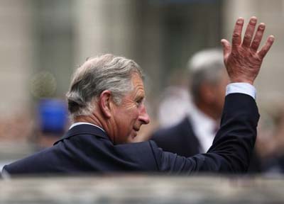 Prince Charles mixes sport with culture during Berlin visit