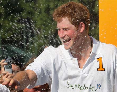 prince harry is hung. prince harry recent photos.