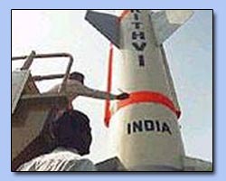 India successfully test fires two nuclear capable Prithvi-II missiles