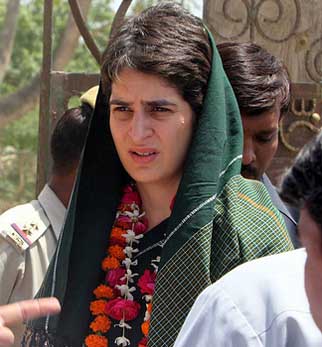 Priyanka Gandhi defends Congress’ decision to go alone in UP