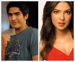 Priyanka and Vijender Singh in ring of ‘Tere Mere Beach Mein’