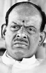 Union Minister of State for Railways R. Velu