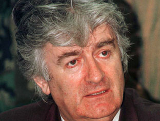 Karadzic to appear at war crimes tribunal Eds: epa photos available 