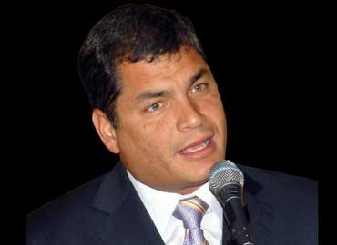 Ecuador to vote on re-election of left-wing President Correa 