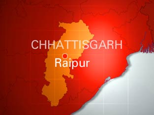 Raipur-Chhattisgarh-Map