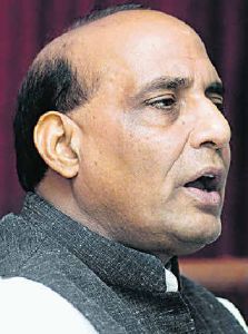 Rajnath Singh criticises Justice Liberhan’s report of distorting facts