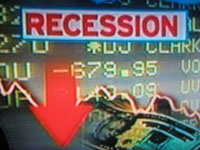 Recession ‘cuts down’ carbon dioxide emissions Recession ‘cuts down’ carbon dioxide emissions