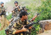 Naxal-Grey Hounds team encounter kills about four on Maharashtra-Andhra border