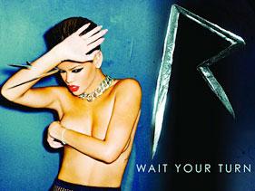 Rihanna goes topless for ''Wait Your Turn'' cover