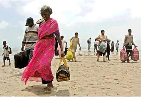  Rising sea level threatens Sunderbans inhabitants