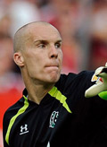 Germany goalkeeper Robert Enke 