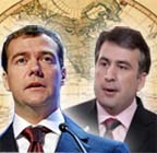 Russia, Georgia, China