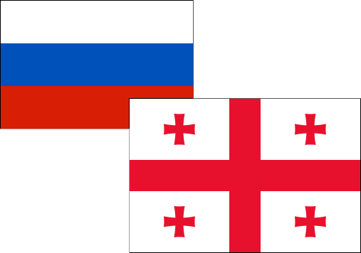 Russia-Georgia Flag
