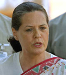 Congress President Sonia Gandhi