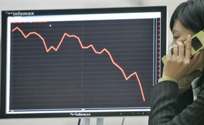 Thai shares down 2.83 per cent on foreign factors 