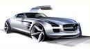 Mercedes-Benz gearing up for production of its “electric SLS AMG Gullwing”