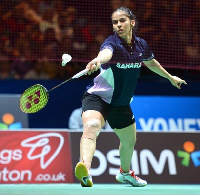 Saina reaches semis of Swiss Open