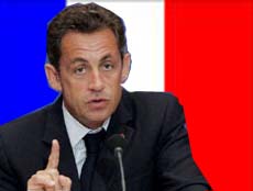 rench President Nicolas Sarkozy's