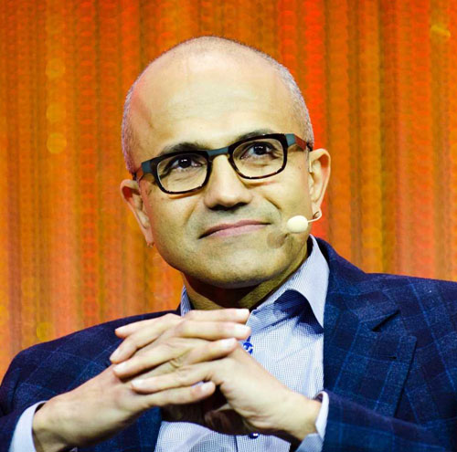 Satya Nadella sees Cloud as huge enabler of consumer services & entrepreneurial growth