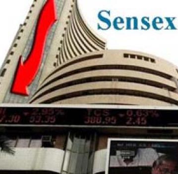 Sensex slips into negative zone; down 76 points on profit-booking