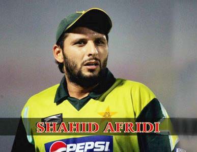 Shahid Afridi Biodata