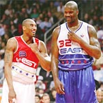 Kobe, Shaq reunite to share All-Star MVP honours