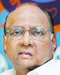 Union Agriculture Minister Sharad Pawar