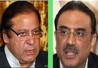Nawaz Sharif, Asif Ali Zardari